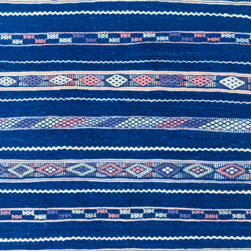 Blue Berber Rug Handmade in Morocco