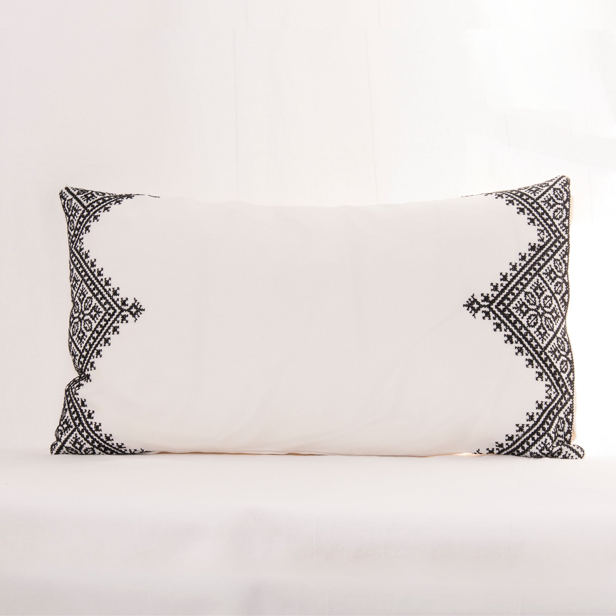 Moroccan hand embroidered cushion