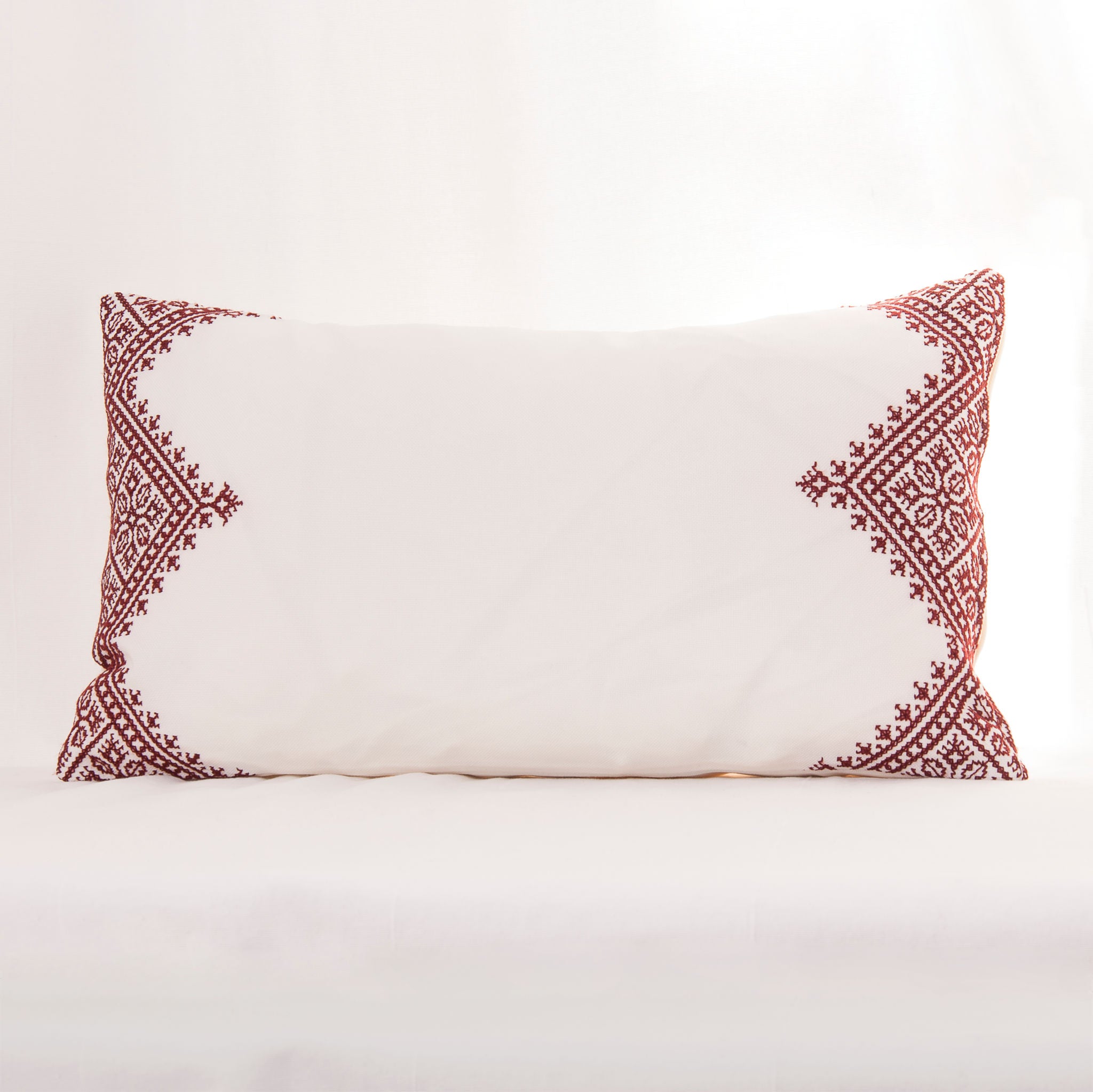 Moroccan hand embroidered cushion