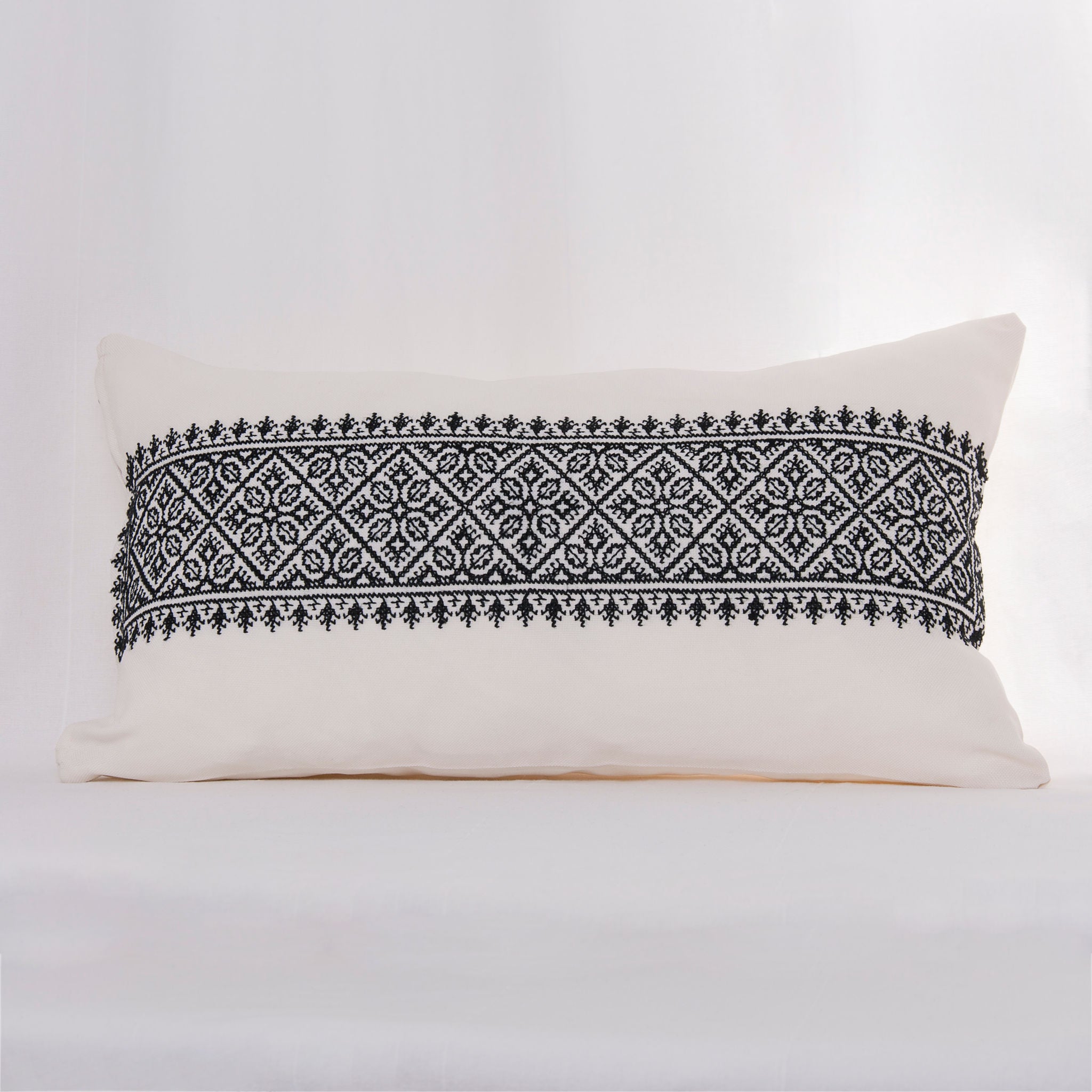 Moroccan hand embroidered cushion