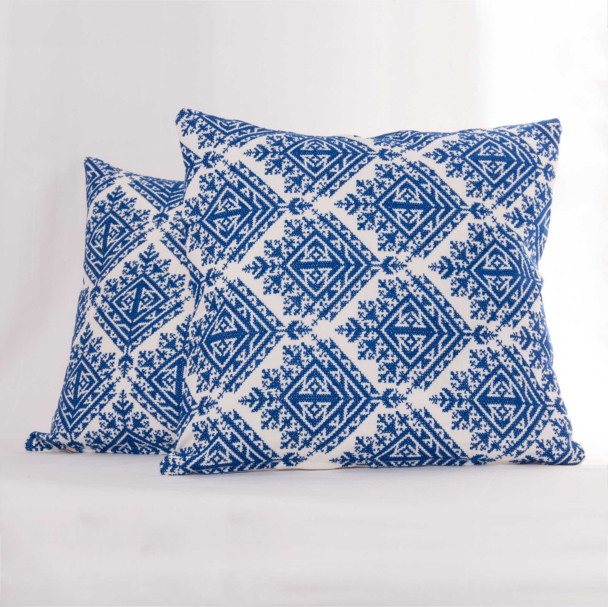 Moroccan hand embroidered cushion