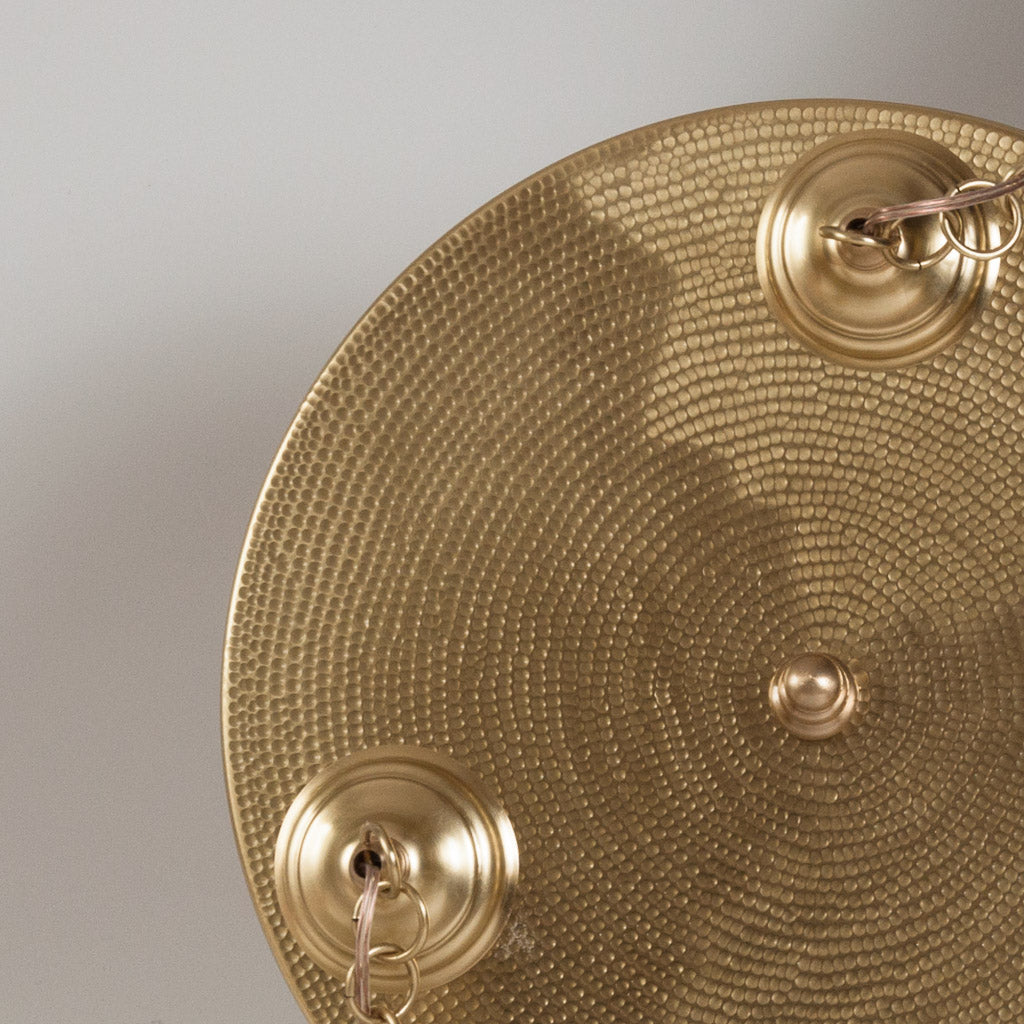 Moroccan handmade Three-in-one Tear-Drop brass lamp